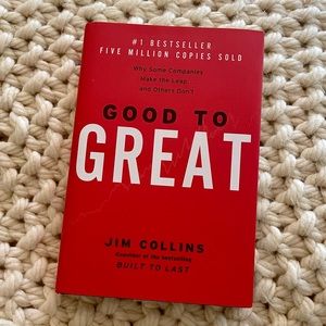 Good To Great Hardcover Book